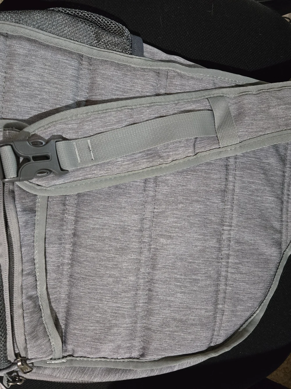 Gray Sling Backpack for Men - Everyday Commuter Pack